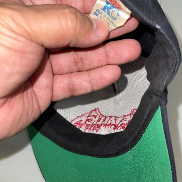1994 Brockum SnapBack Hat Metallica black used